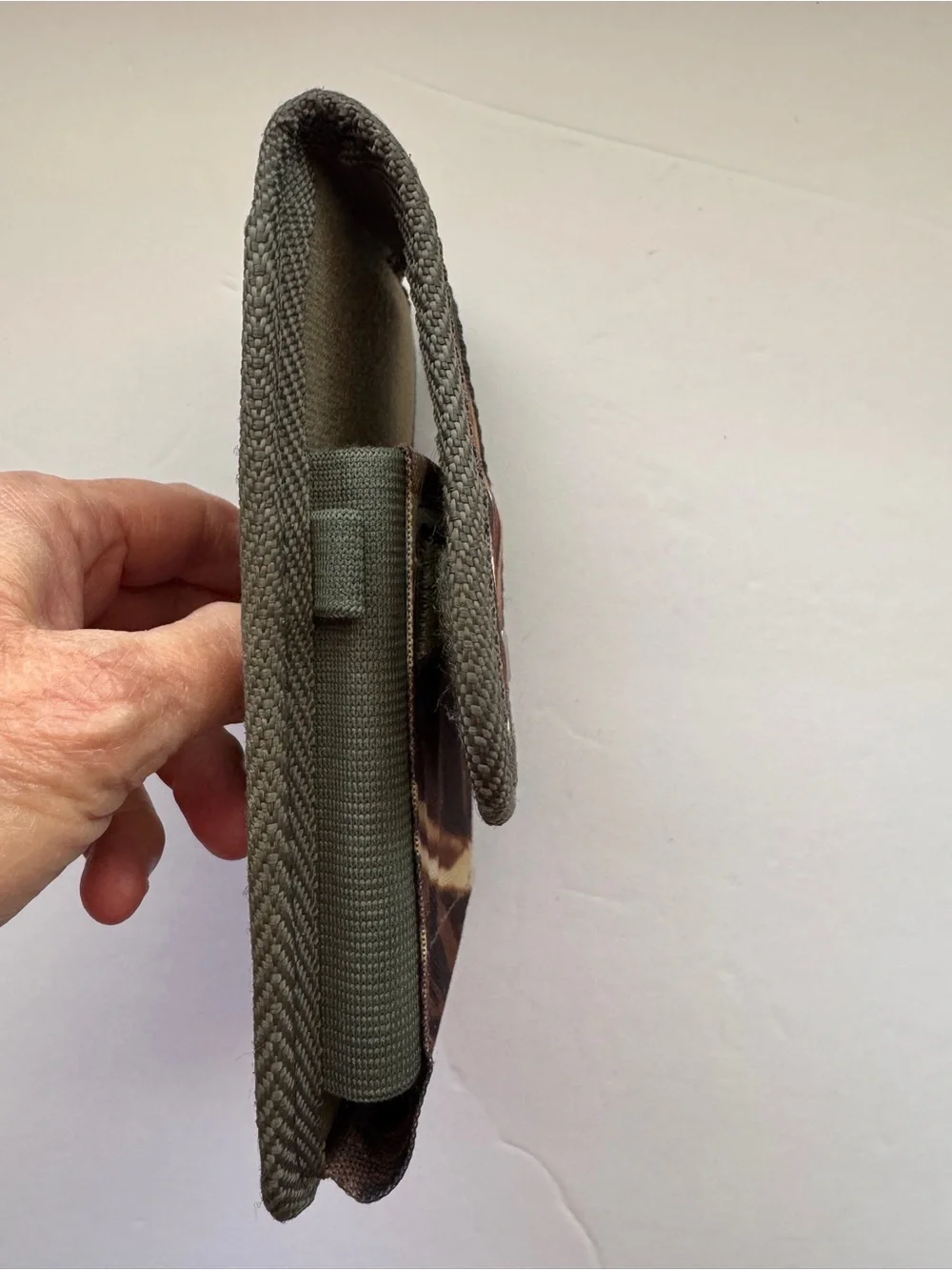 Reiko Camo Cell Phone Holster Belt Clip Pouch Nylon Case Mossy Oak Style Hunting